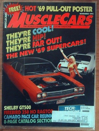 MUSCLE CARS 1993 NOV - '69 MUSCLE POWER, PACE CAR